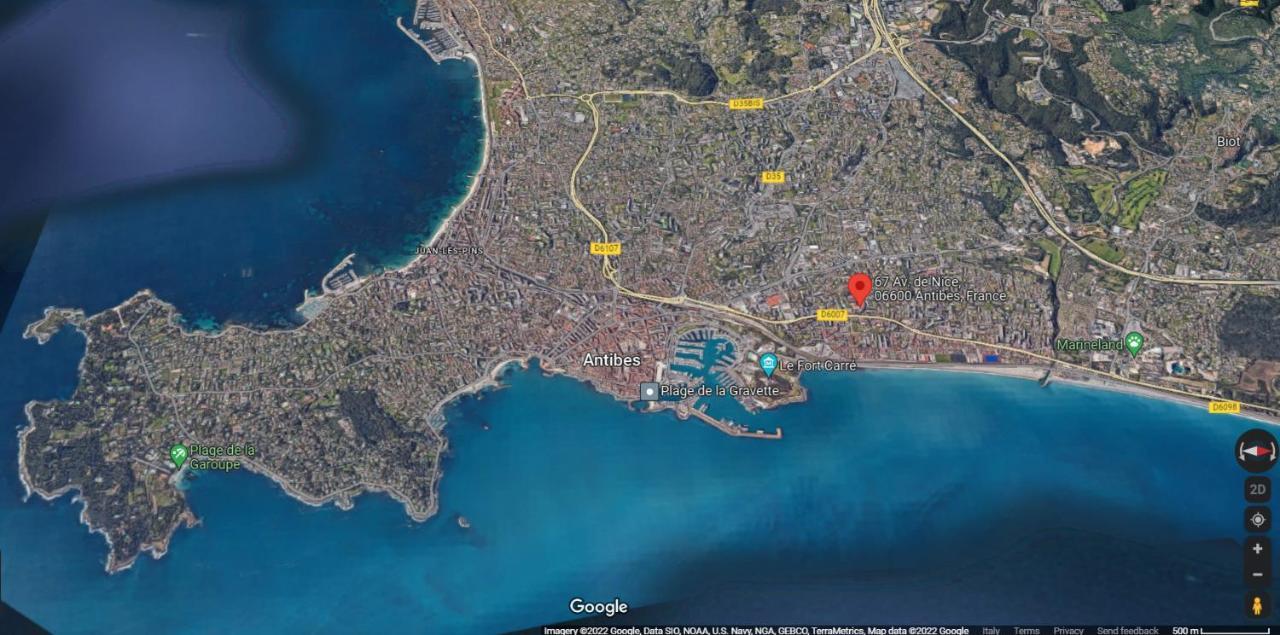 Antibes Secured Parc Velusine With Private Parking, Terrace, Pools And Tennis Courts. Ngoại thất bức ảnh