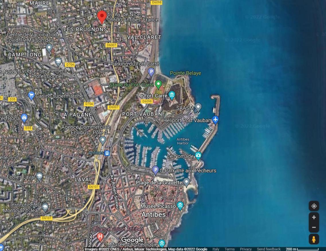 Antibes Secured Parc Velusine With Private Parking, Terrace, Pools And Tennis Courts. Ngoại thất bức ảnh